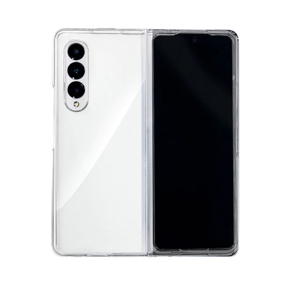 Crystal Clear Glass Case for Galaxy Z Fold4