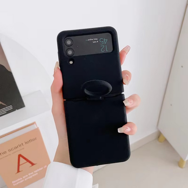 Liquid Silicone Ring Holder Case for Galaxy Z Flip3
