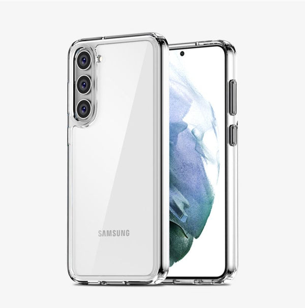 Shockproof Color Frame Clear Case for Galaxy S23