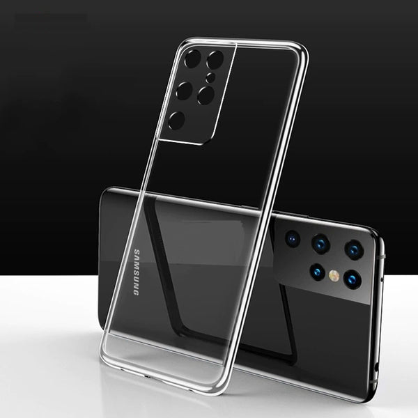 Crystal Clear Hard Case For Galaxy S21 Ultra