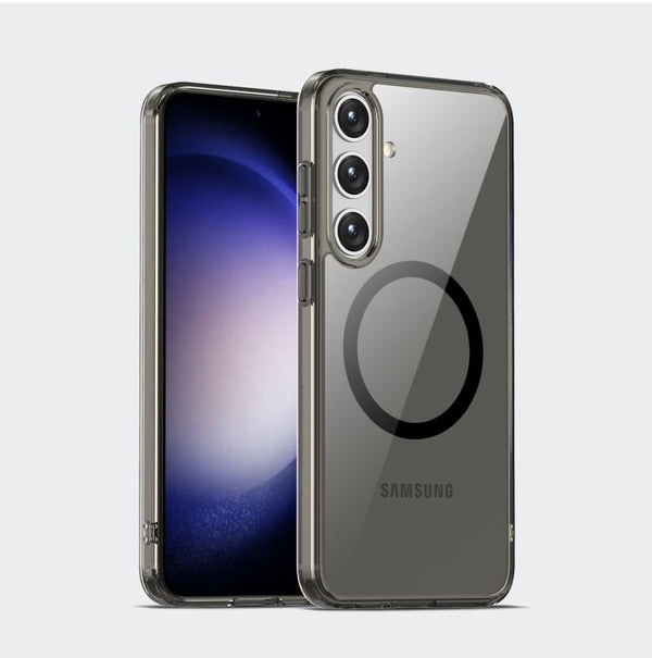 Crystal Clear Anti-Yellow Slim MagSafe Case for Samsung Galaxy S24