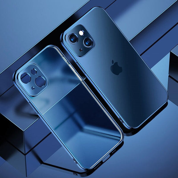 Electroplating Glitter Transparent Case for iPhone 13 Mini