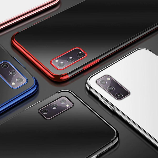 Electroplated Hard Clear Case for Galaxy S20 FE 5G